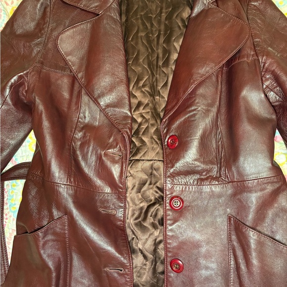 Vintage Leather Jacket - Picture 3 of 12